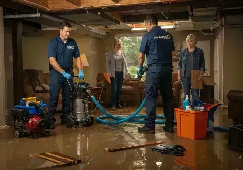 Basement Water Extraction and Removal Techniques process in Anderson County, SC